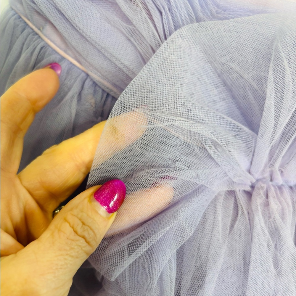 Vintage 1950’s Clifton Wilhite Cupcake Tulle Prom/ Evening Dress - Picture 10 of 13